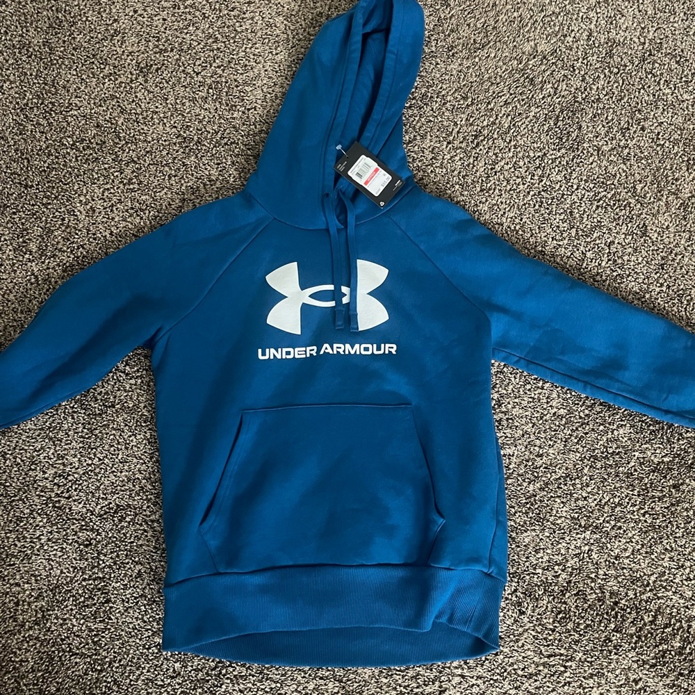 Under Armour Women's Blue Fleece Hoodie